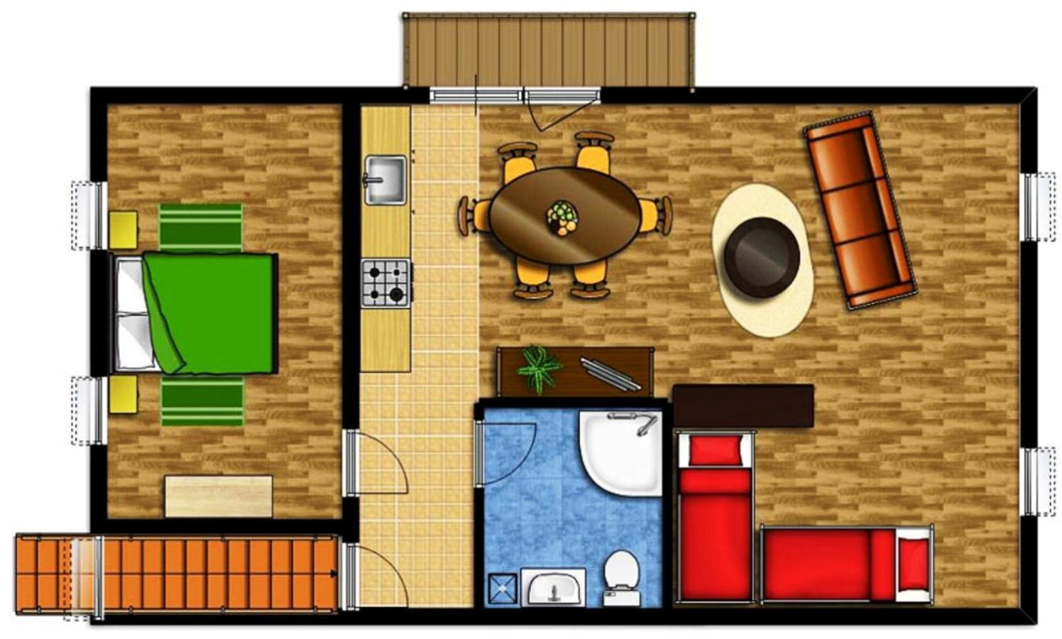 Apartments Oman Kranjska Gora Eksteriør billede