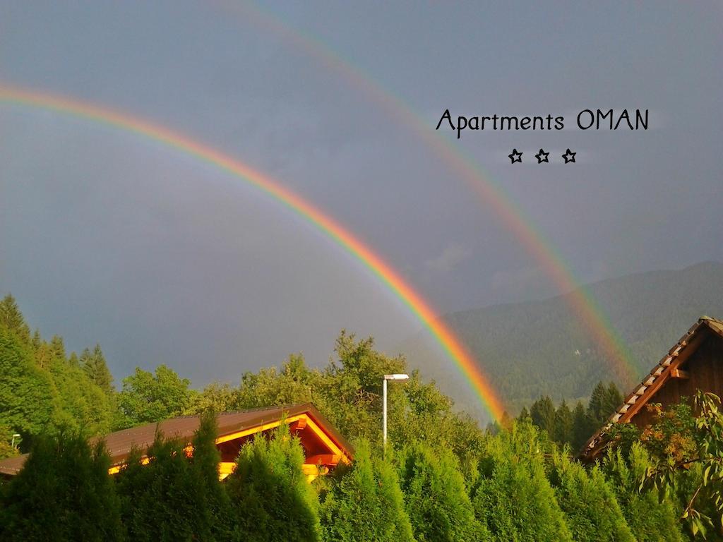 Apartments Oman Kranjska Gora Eksteriør billede