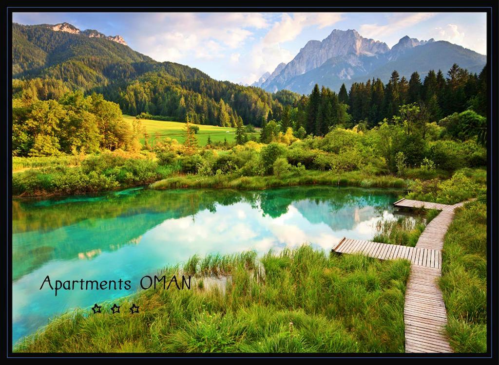 Apartments Oman Kranjska Gora Eksteriør billede