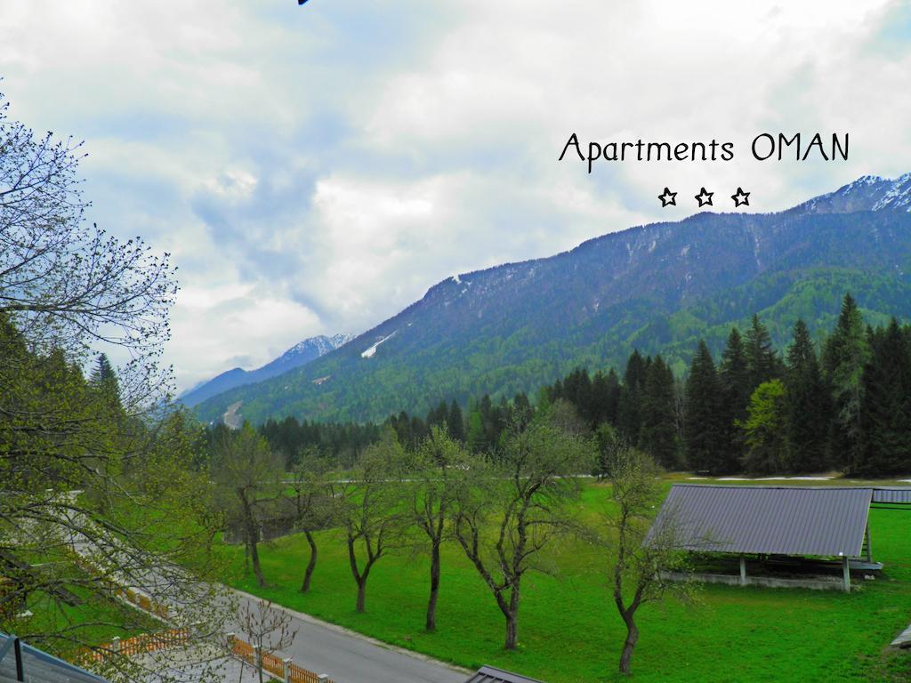 Apartments Oman Kranjska Gora Eksteriør billede